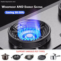 Gas Stove Windproof Ring - Energy Saving Outdoor Cooker Accessory