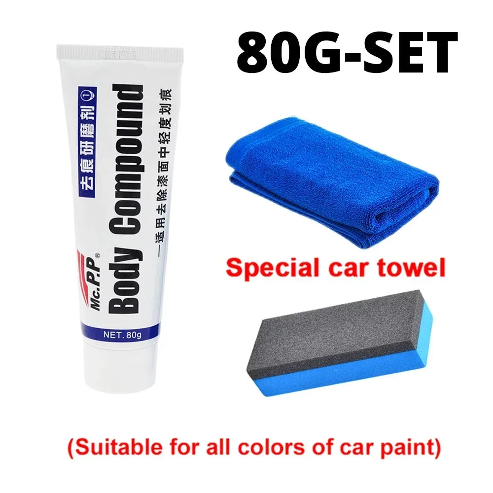 Car Scratch Repair Kit Auto Body Polishing & Paint Care Set - Multiple Colors
