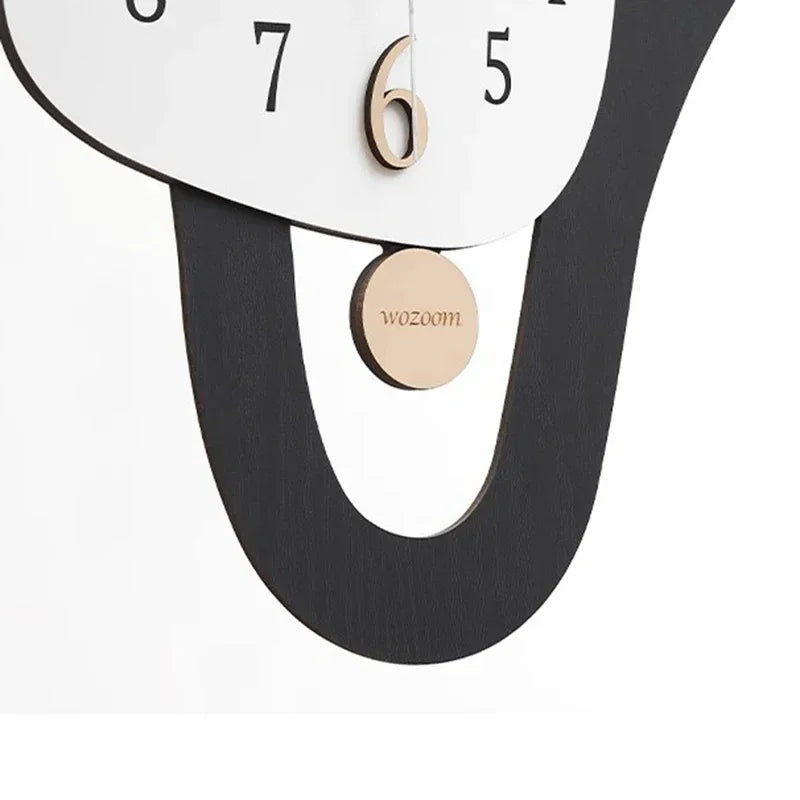 Minimalist Wall Clock - Modern Nordic Silent Home Decor for Living Room
