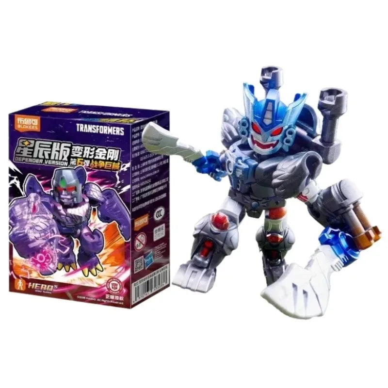 Transformers Stars Edition Generation 6 Megatron Building Blocks Toy Gift