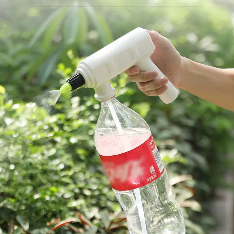 Electric Plant Spray Bottle Watering Can with Adjustable Fogger USB Rechargeable Garden Tool