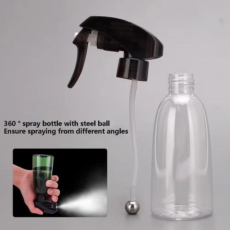 Refillable Water Spray Bottle with Fine Mist for Hairdressing & Home Use