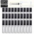 30pcs Glass Spray Bottles Set with Accessories - Refillable Travel Containers