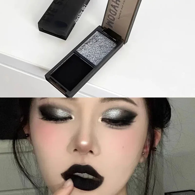 Colorful Eyeshadow Palette with Matte & Shiny Finishes for Creative Eye Makeup