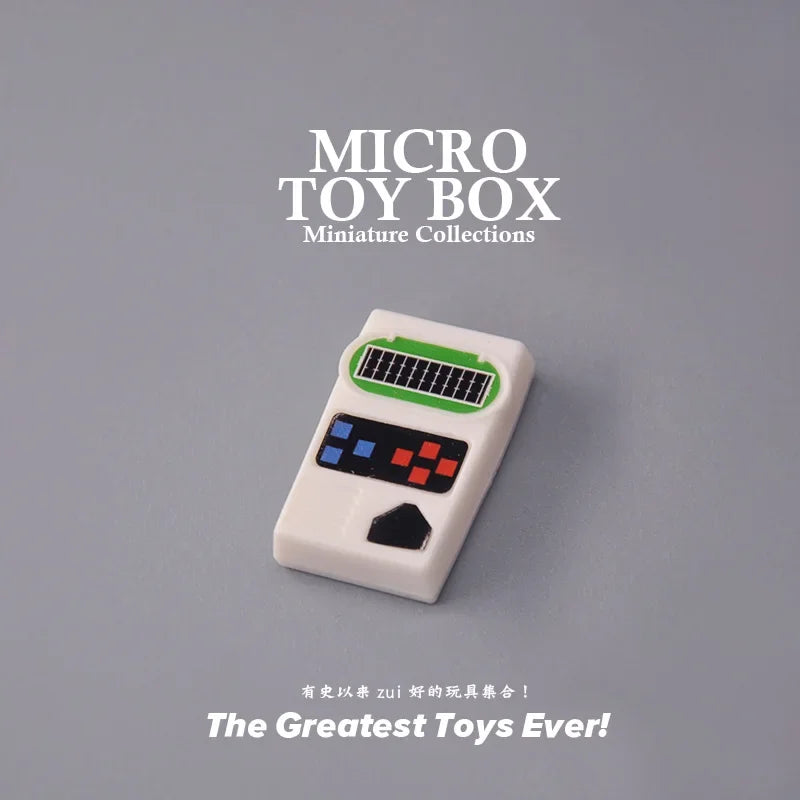 Miniature Toy Supermarket Set - Smallest Alloy Collectible Toy, No Box