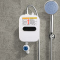 3500W Compact Electric Water Heater with LCD Display & Safety Features