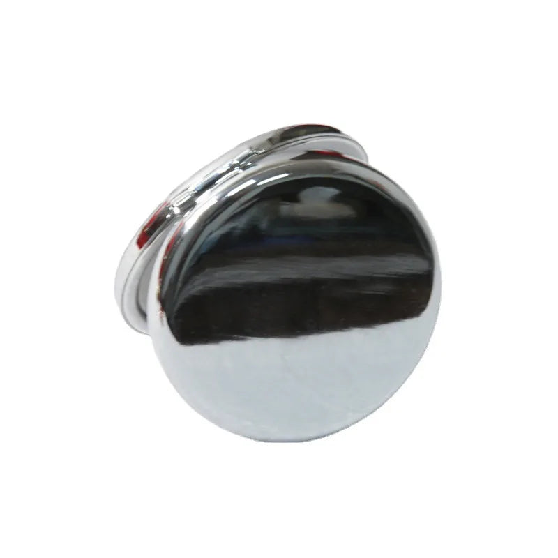 Double-Sided Portable Folding Makeup Mirror - Small Round Handheld Mirror for Men & Women