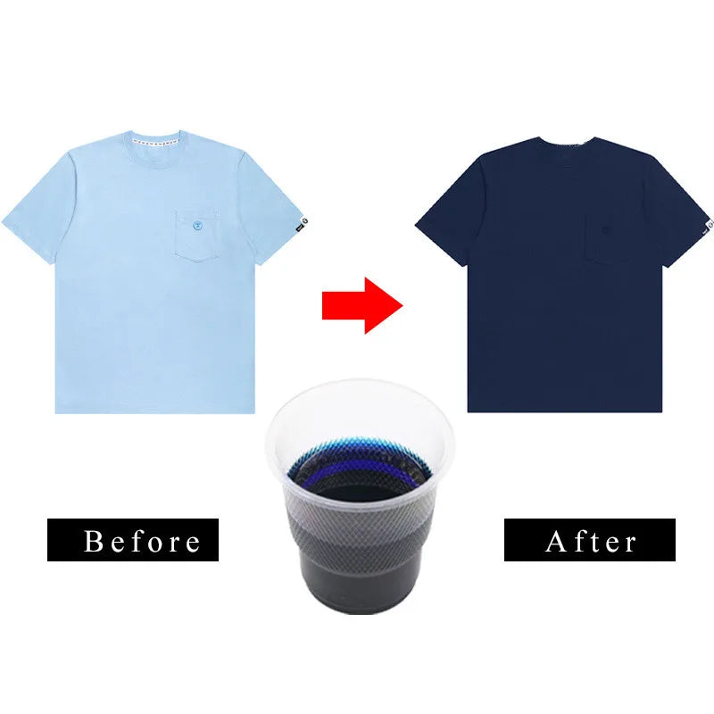 Fabric Paint for Clothing Textile Dyeing - Black Color Dye 10g/20g/50g