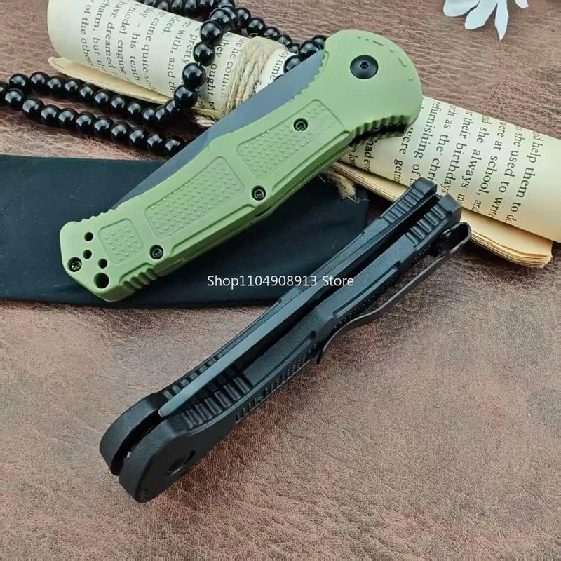 Multi-Purpose Folding Knife with Nylon Fiber Handle for Camping & Hiking
