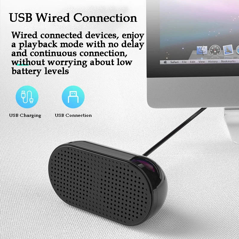 Computer Desktop Speakers Sound Box Audio System with Amplified Units