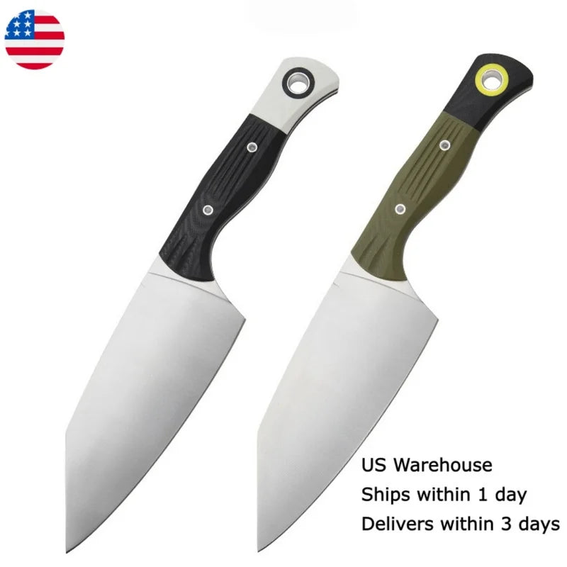Folding Tactical Knife CPM 154 Steel G10 Handle Outdoor Survival & Camping Tool