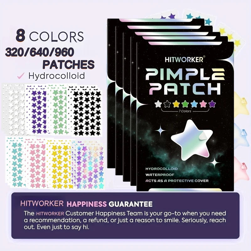 Acne Patches with Tea Tree Oil - Gentle, Non-Irritating Blemish Cover, Multi-Piece Pack