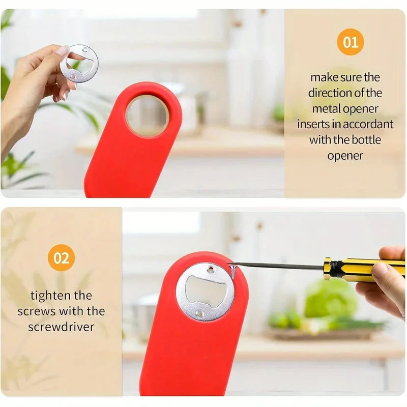 DIY Bottle Opener Insert Kit 10/20/30/50/80PCS Hardware for Resin Mold
