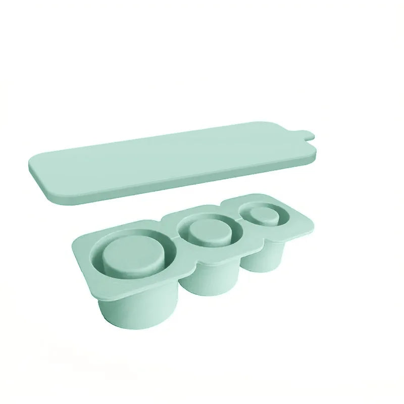3-Grid Silicone Ice Cube Tray for Stanley 30/40 Oz Tumblers Reusable Molds