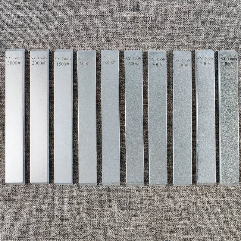 Knife Sharpening Stones Set with Diamond Abrasives for Kitchen & Professional Use