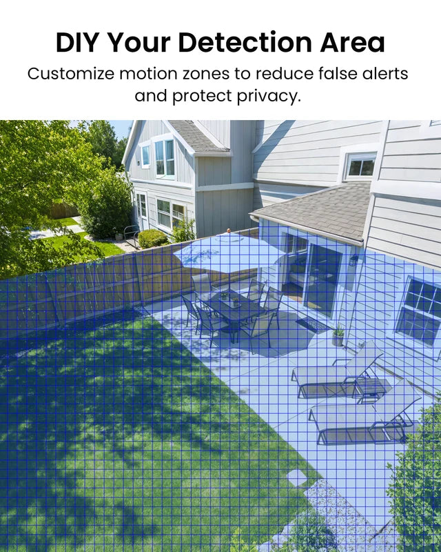 8-Channel 3K Lite Security Camera System with AI Human & Vehicle Detection
