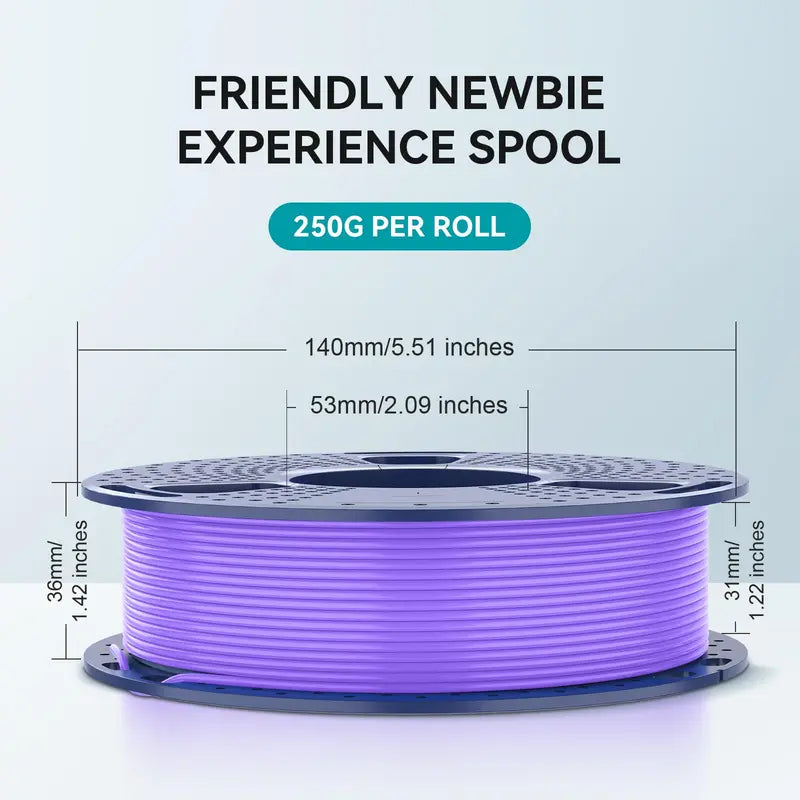 Silk PLA+ PETG 3D Printer Filament Bundle 250g Assorted Colors - Vacuum Sealed