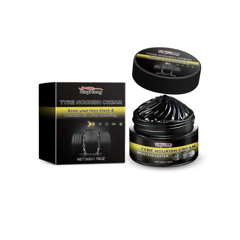 Car Tire Restorer Cream - Long Lasting Protective Wheel Cleaner, Anti Dust & Aging