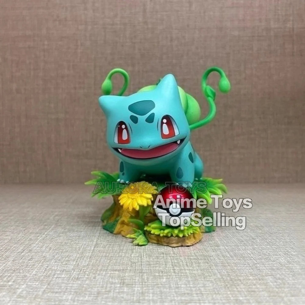 Anime Pokemon Bulbasaur PVC Action Figure 10cm Collectible Toy Gift