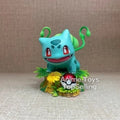 Anime Pokemon Bulbasaur PVC Action Figure 10cm Collectible Toy Gift