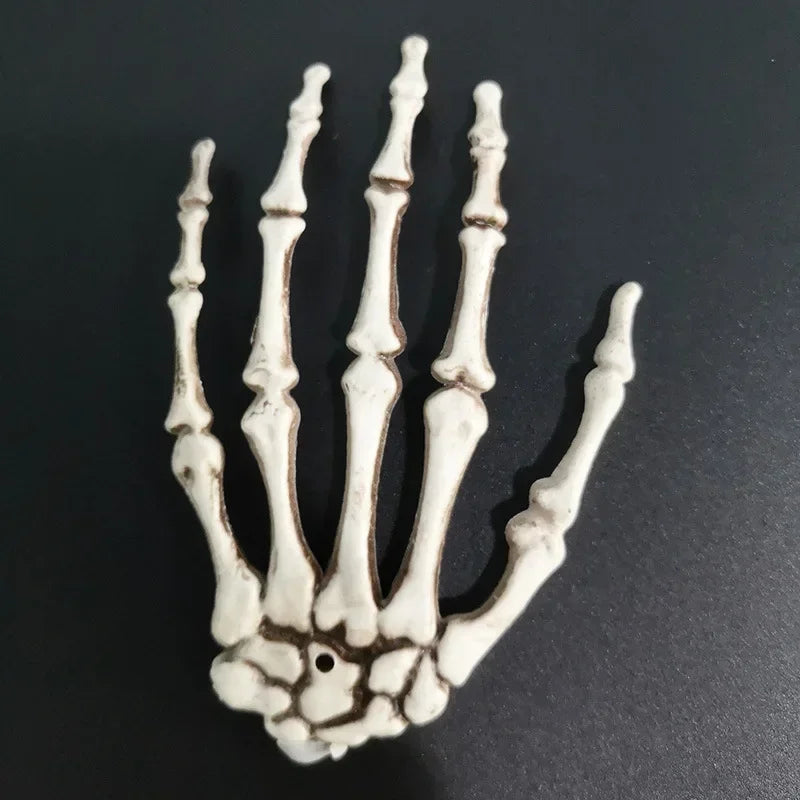Realistic Skeleton Hand Props for Halloween Decorations - Life Size Plastic Bones