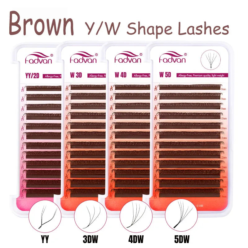 False Eyelashes W Shape Natural Soft Extensions for Makeup & Holiday Parties
