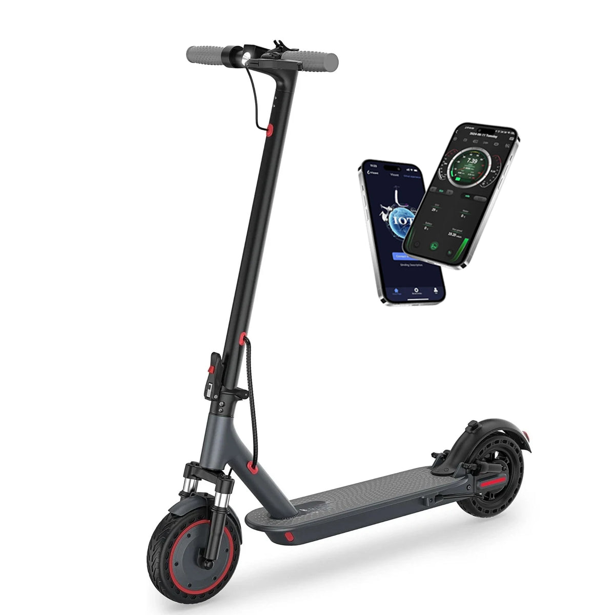 Electric Scooter AP07 10.5Ah 19mph Max Range 23 Miles Double Shock Absorption