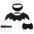 Pet Halloween Costume Black Bat Wings Harness for Cat Dog Cosplay