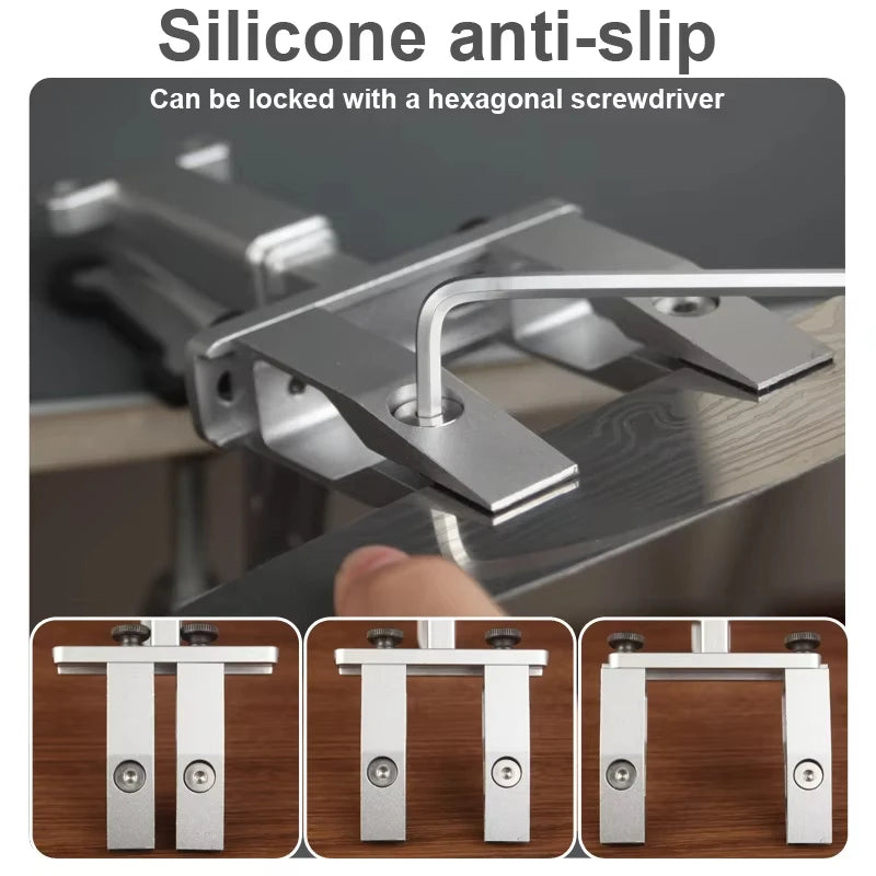 Professional Knife Sharpener with Diamond Whetstone Aluminum Alloy Fixed Angle Kitchen Tool