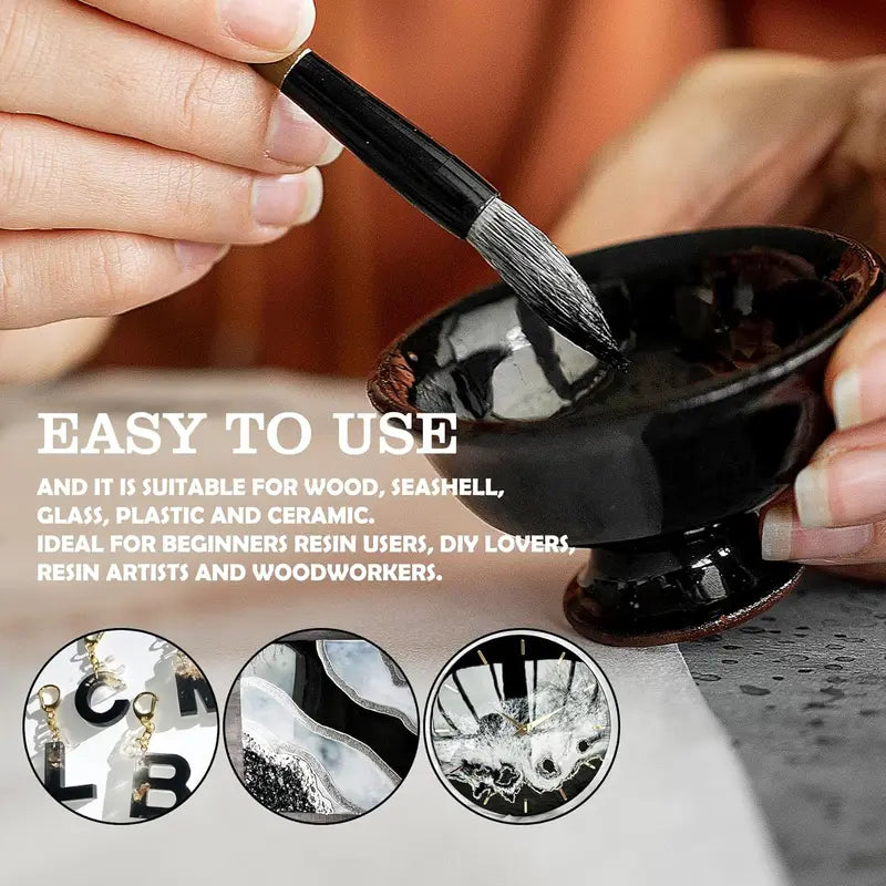 Concentrated Epoxy Pigment Paste Set for Resin Art - Multiple Colors, Easy Mix, Opaque & Translucent Liquid Dyes