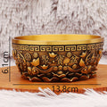 Decorative Copper Ruyi Cornucopia Bowl for Home & Shop Blessing Gifts - 1Pc