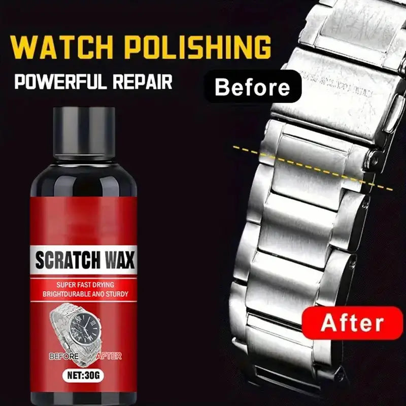 Watch Scratch Remover Gel - Jewelry & Metal Polishing Solution 30ml