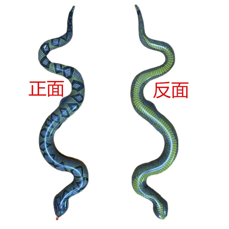 Inflatable Animal Snake Pool Toy for Outdoor Garden & Party Decoration