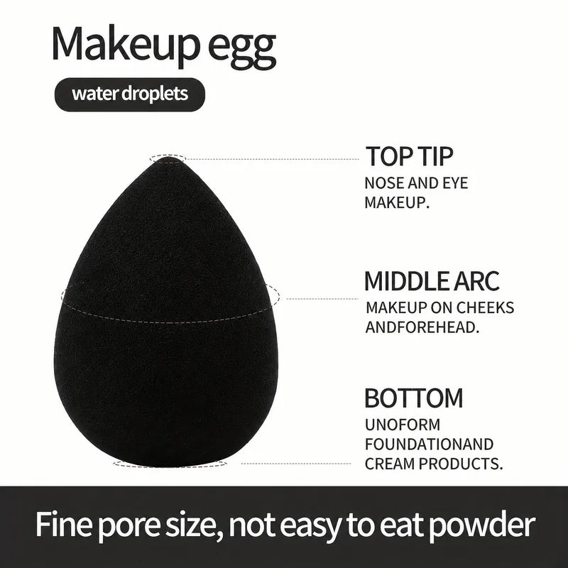 17-Piece Professional Makeup Kit with Brushes, Sponges & Carry Bag