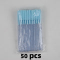 50pcs Silicone Eyelash & Eyebrow Brush Set - Makeup Tools for Lash Extensions & Brows