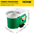 Electric Pottery Wheel Machine 28cm 350W with Foot Pedal for Ceramic Clay Forming