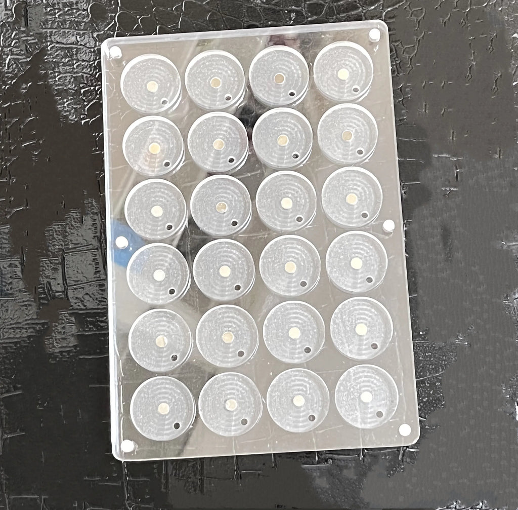 Empty Magnetic Eyeshadow Palette DIY Acrylic Makeup Organizer 24 Holes 26mm