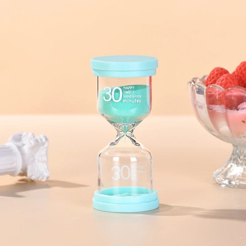 Colorful Hourglass Sand Timer Kids Gift - 3 to 30 Minutes Home Decor