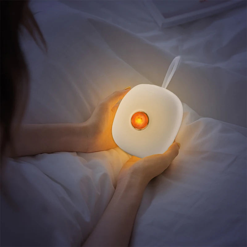 Silent Vibration Alarm Clock with LED Display for Sleep & Travel - Creative Cute Pet Design