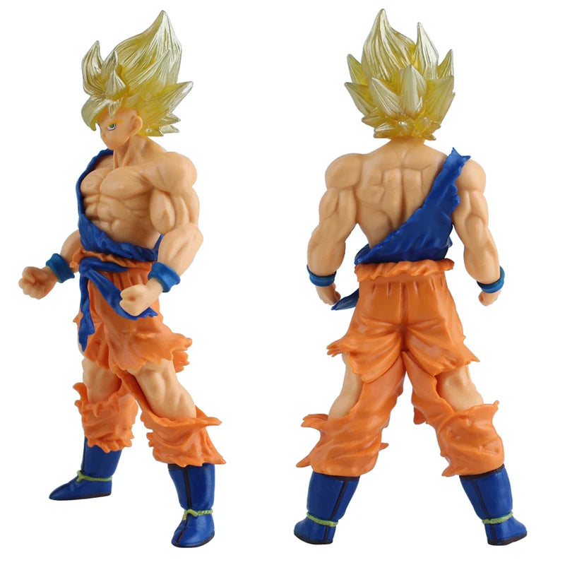 15-18cm Anime Action Figures - Dragon Ball Z Super Saiyan Goku Vegeta PVC Statue Collection