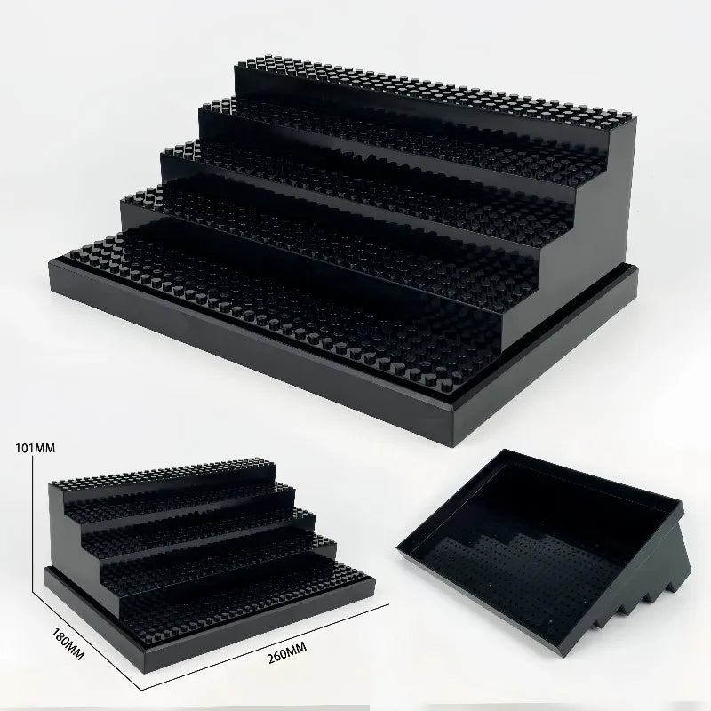 Mini Doll Display Storage Box for Building Blocks Large Capacity Organizer