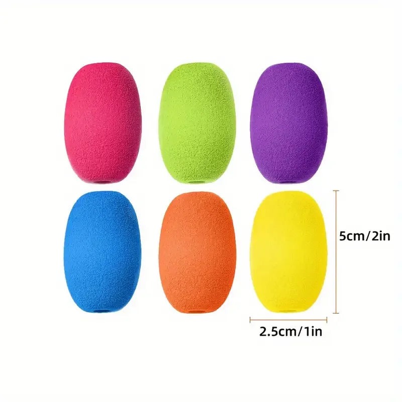 Universal Soft Foam Pen Grip Sleeve - Ergonomic Anti-Fatigue Pencil Holder