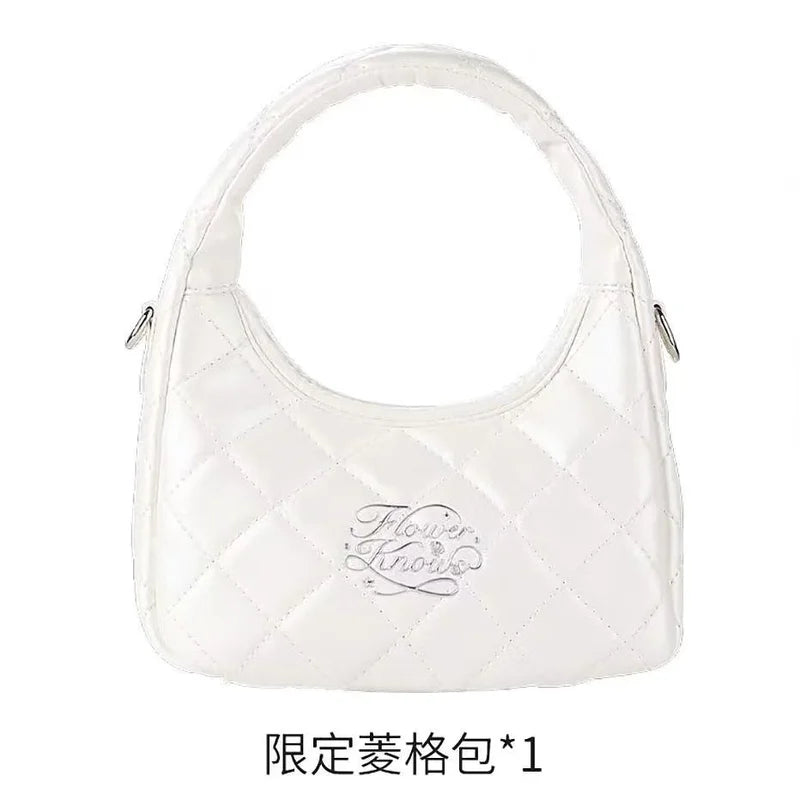 Portable Folding Hand Mirror with Makeup Storage Satchel