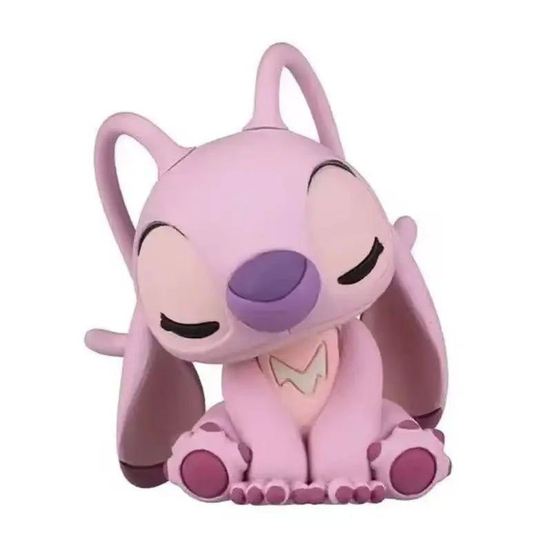 4pcs Anime Action Figures - Lilo Stitch Angel Collectible Toys for Desktop Display