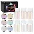Pearlescent Powder Set for Resin Art - 6 Color Options for DIY Crafting