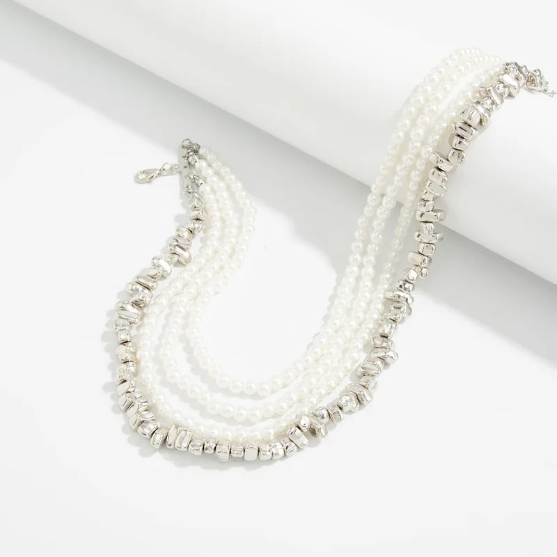 Multilayer Tassel Chain Pendant Necklace for Women Vintage Bridal Jewelry