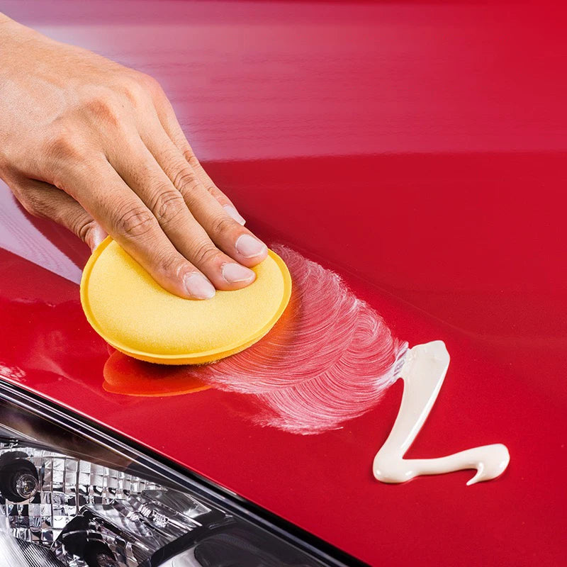 Car Waxing Polish Foam Sponges - High Density Applicator Pads for Detailing and Polishing