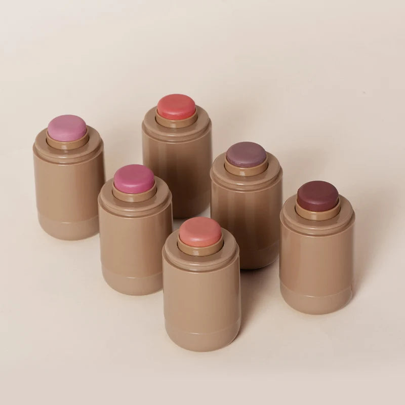 3-in-1 Lip & Cheek Stick Brightening Moisturizing Makeup | Multiple Colors