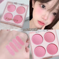 Matte Blush Powder Set - Brighten & Illuminate Face Makeup in 4 Colors