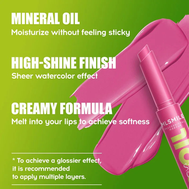 Moisturizing Lip Gloss with Water-Light Finish - 12Hr Hydrating Tint - 2g